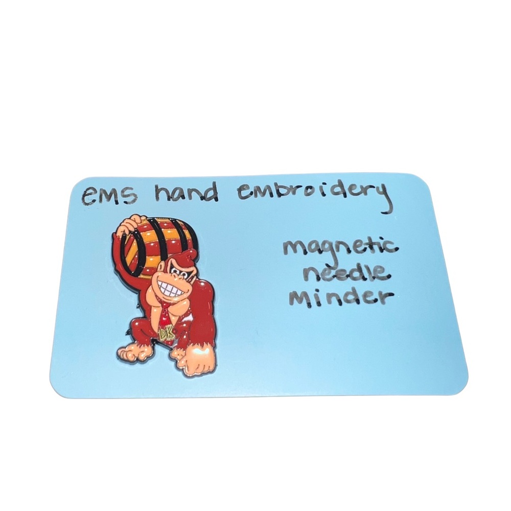 Donkey Kong Magnetic Needle Minder Handmade